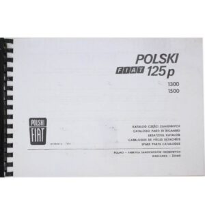 Katalog części zamiennych polski fiat 125p