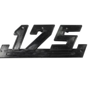 Emblemat znaczek boczka wsk 175 czarny