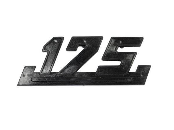 Emblemat znaczek boczka wsk 175 czarny