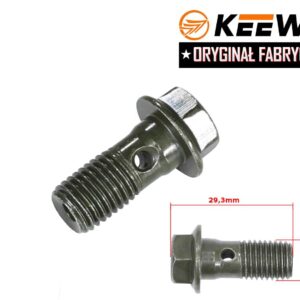 Śruba przewodu hamulcowego keeway 50ccm m10 oryginał