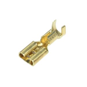 Konektor żeński 6.3x0.8 gniazdo płaskie 2.5-6.0mm de