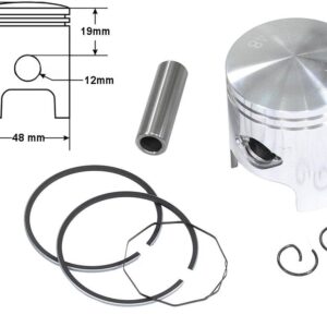 Tłok piaggio typhoon air cool 80cc 48mm pin12 std typhoon