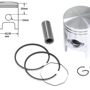 Tłok piaggio typhoon air cool 50cc 42,5mm std