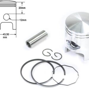 Tłok piaggio typhoon air cool 50cc 43,5mm std