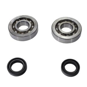 Zestaw łożysk wału korbowego aprilia derbi gilera piaggio 50cc 20x52x12 skf simeringi rms