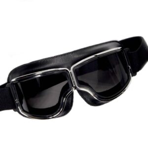 Gogle retro r-02 czarna szyba wb