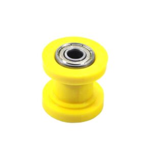 Rolka napinacza łańcucha napędowego 8mm żółta bri