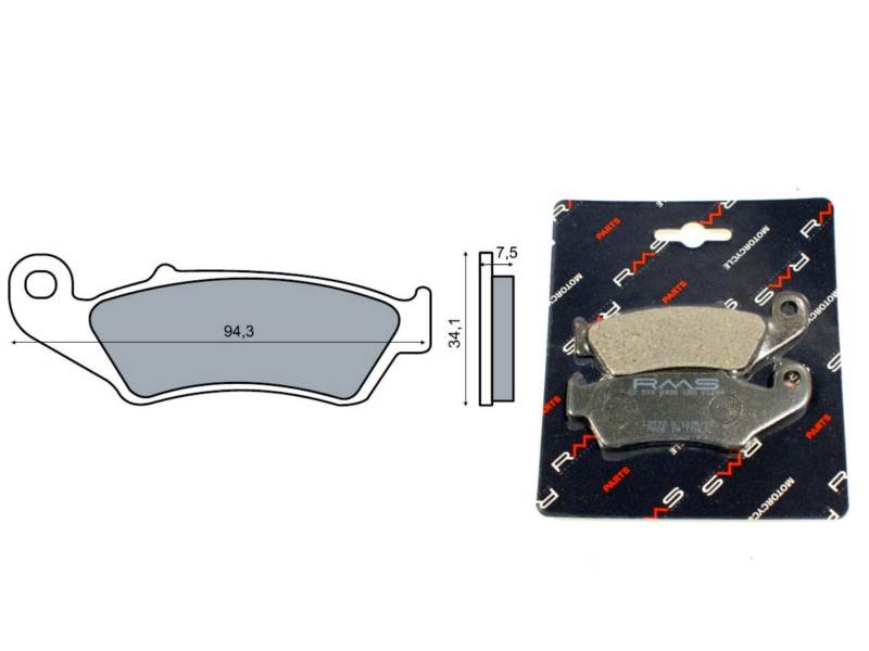 Klocki hamulcowe honda suzuki yamaha 125-700 rms