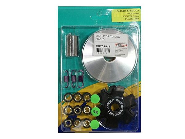 Wariator piaggio 9gram tuning