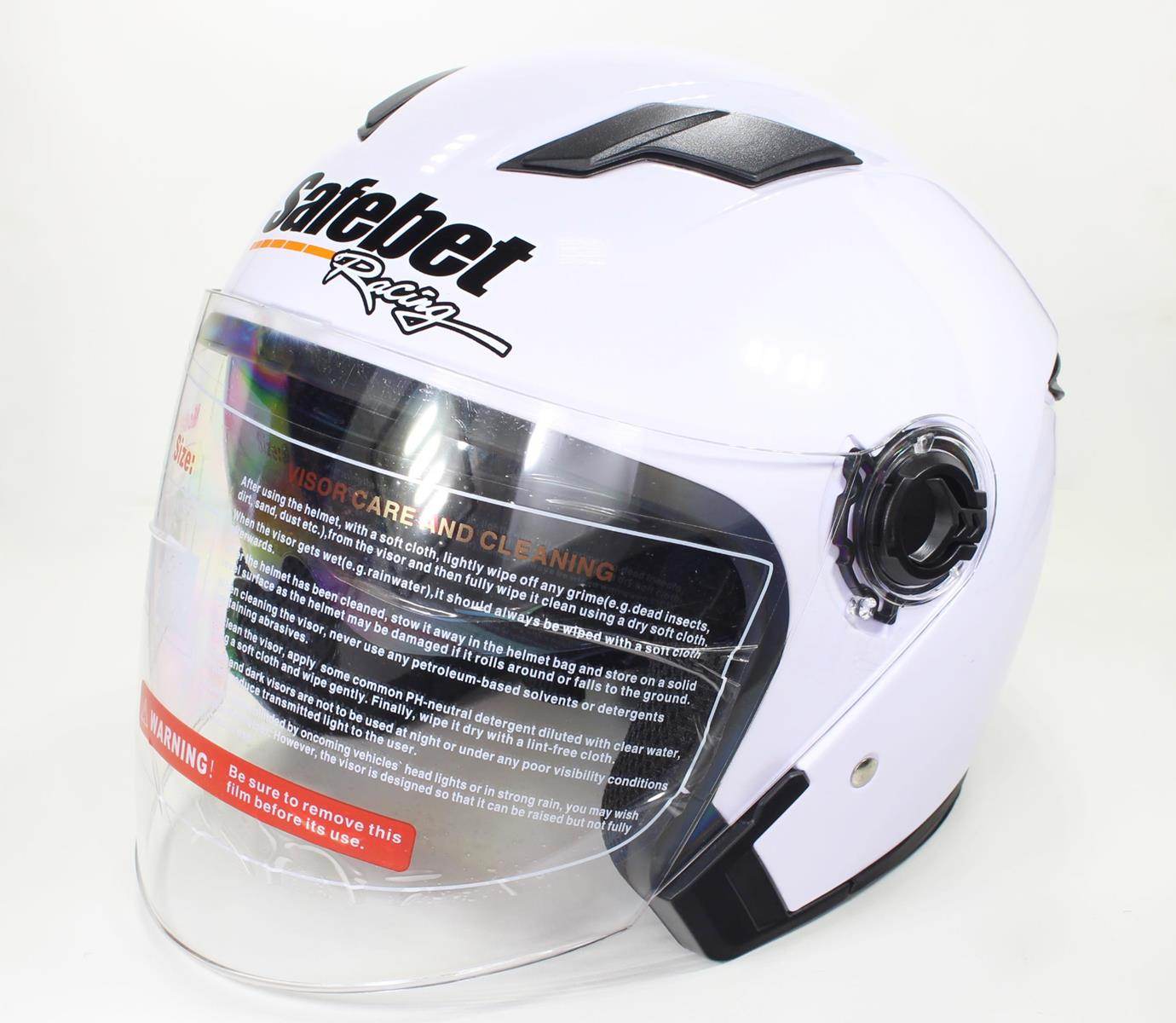 Kask safebet hf-223 white s