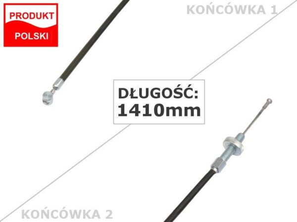 Linka sprzęgła junak m10 m07 czarna