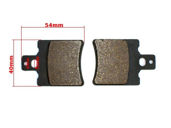 Klocki hamulca honda sfx50/szx50/sh100/sgx50