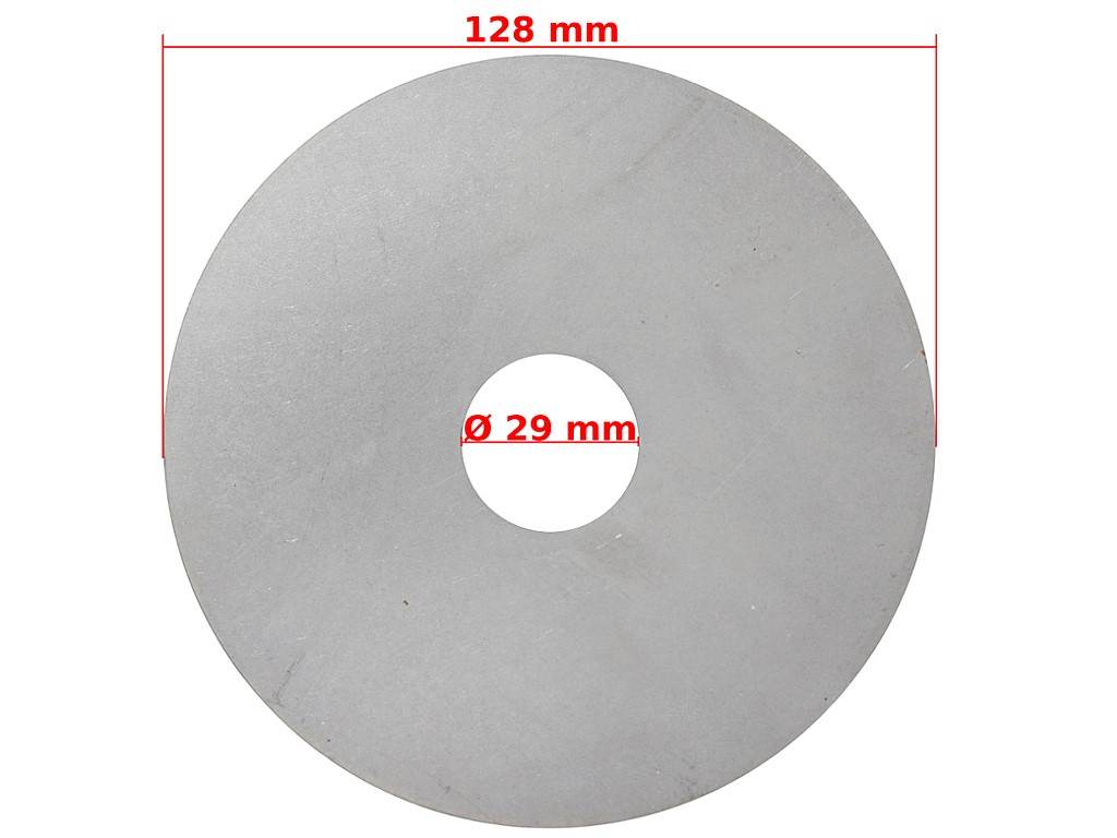 Blacha łożyska wału wsk 125 di