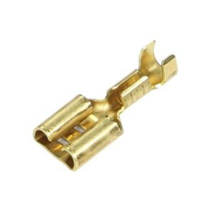 Konektor żeński 6.3x0.8 gniazdo płaskie 1.5-2.5mm de