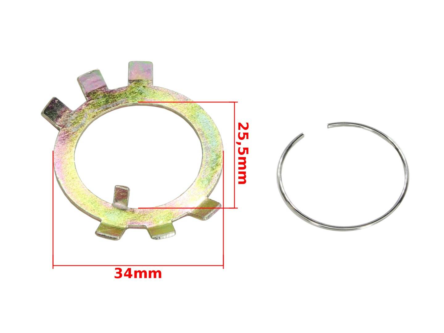 Zabezpieczenie sztycy keeway hurricane