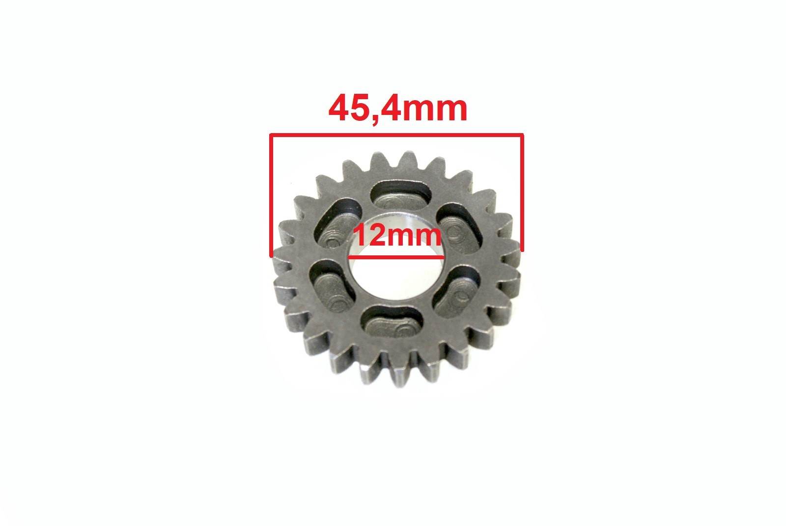 Tryb skrzyni biegów wałka sprzęgłowego 4 biegu 23t street benzer czoper cross Tryb skrzyni biegów wałka sprzęgłowego 4 biegu 23t street benzer czoper cross - obrazek 2