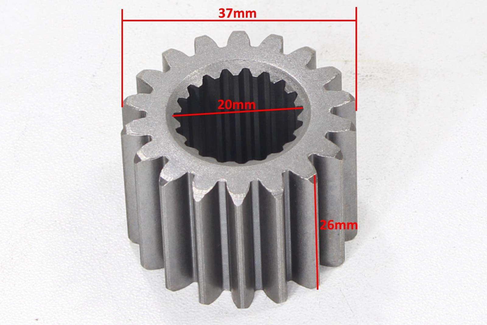 Zębatka pierwotna yankee d125 20/37mm