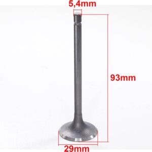 Zawór głowicy yankee d125 ssący 5mmx93mm