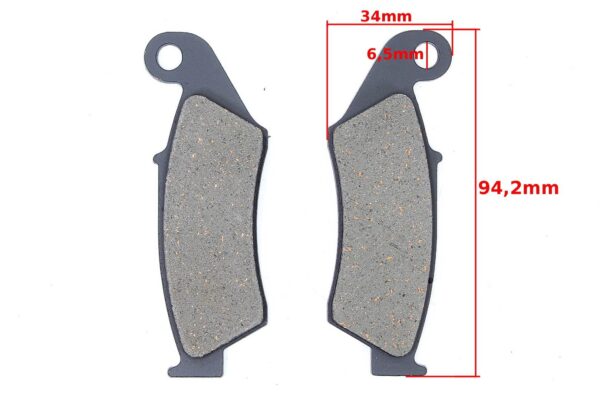 Klocki hamulca honda cr-125 xlr 125 rw crm 250 lc - obrazek 5