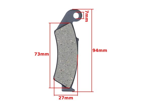 Klocki hamulca honda crm 250 crm 75 crm 50 ax1 sbp - obrazek 5