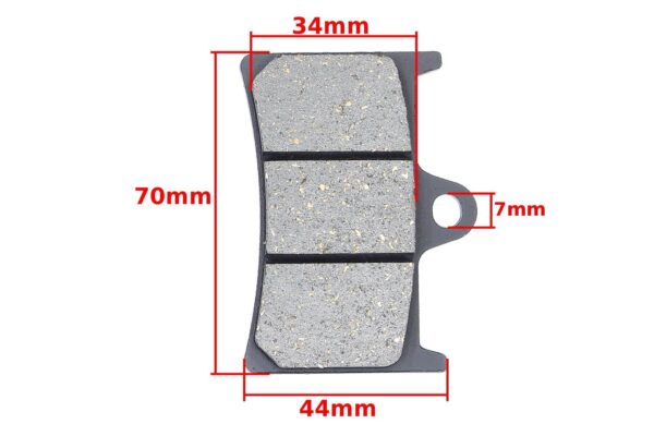 Klocki hamulcowe yamaha yzf r6 r1 r1sp sbp - obrazek 5