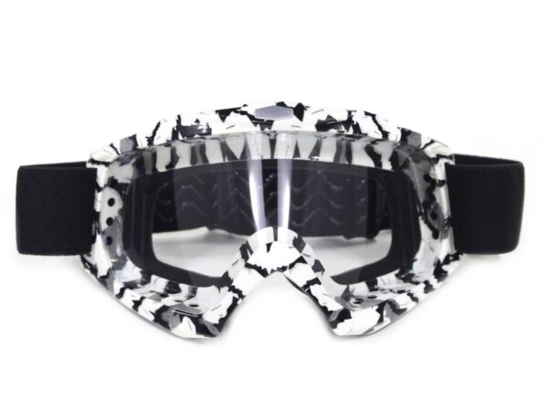 Gogle ftm-006 white/black