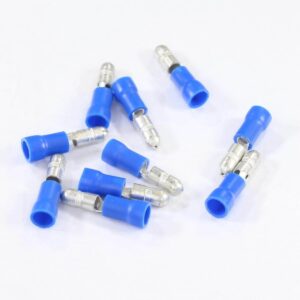 Konektor okrągły izolowanymęski 4mm1,5-2,5mm 10szt