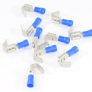 Rozgałęźnik konektorowy 6.3mm niebieski 10szt