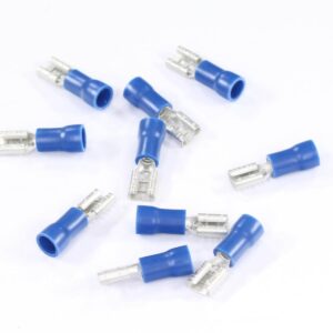 Konektor zeński 4.8x0.8 gniazdo płaskie izolowany 0.8mm 1.5-2.5mm kpl 10szt