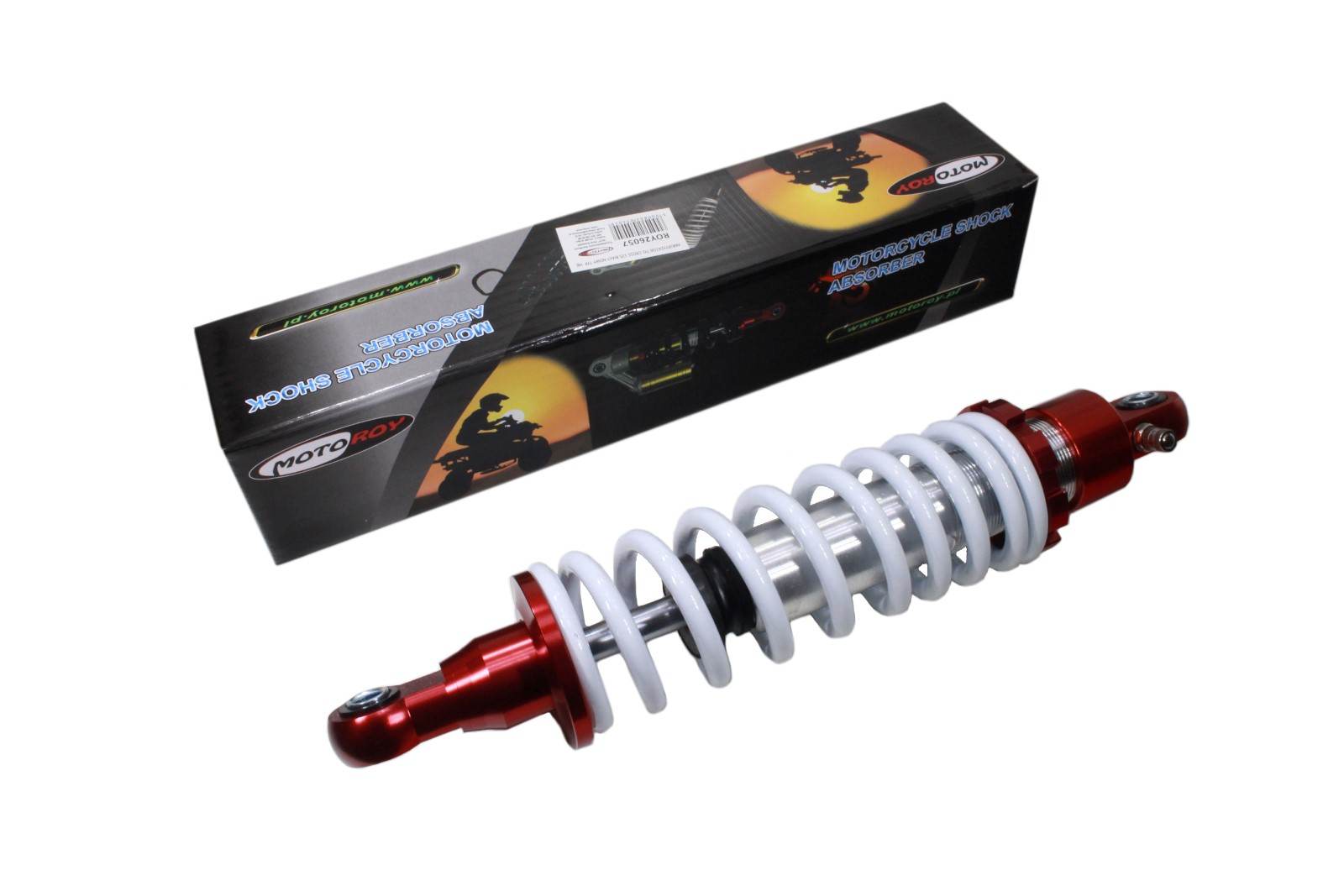 Amortyzator tył cross 125 biały nowy typ hb