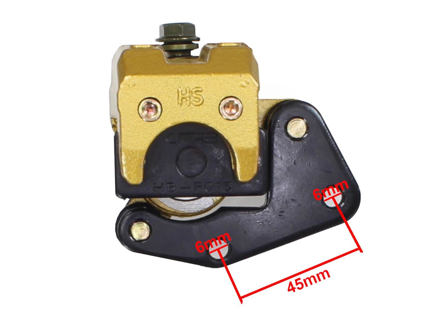 Zacisk hamulcowy przód cross 125 hb