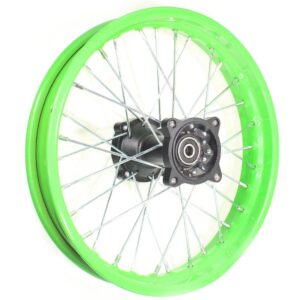 Felga koło tył 1,85/14'' cross 125 new green hb