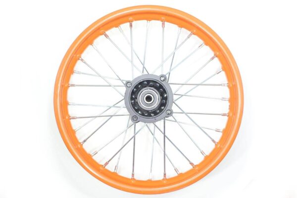 Felga koło tył 1,85/14'' cross 125 new orange hb - obrazek 3