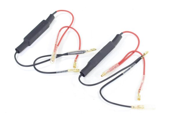 Rezystory oporniki do kierunkowskazów lamp led 10w 10 ohm 12v oxf-90654 kpl ox - obrazek 2