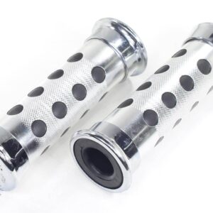 Manetki kierownicy uniwersalne srebrne 22/26 mm oxf-097 ox