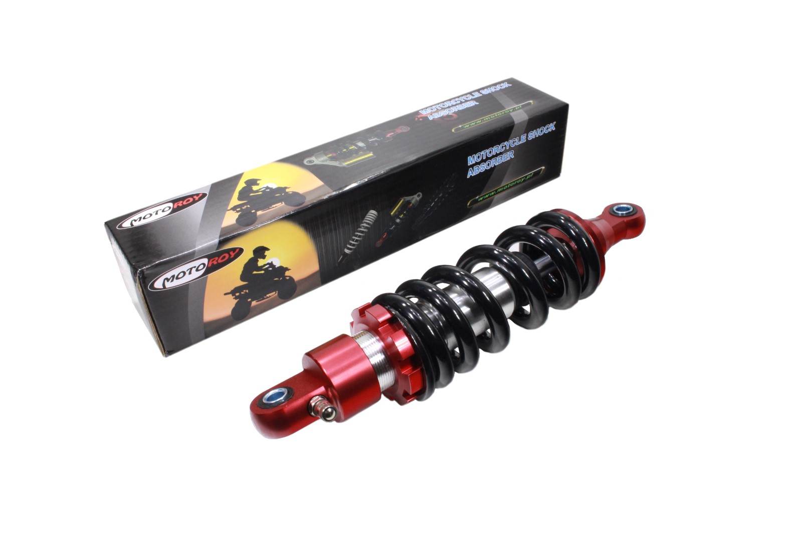 Amortyzator tył cross 125 czarny olejowy nowy typ hb