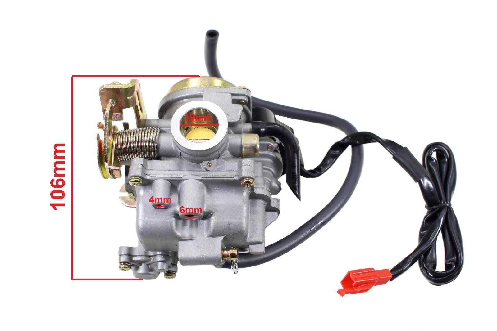 Gaźnik gy6-50 skuter 4t metalowa pokrywa fu Gaźnik gy6-50 skuter 4t metalowa pokrywa fu - obrazek 3