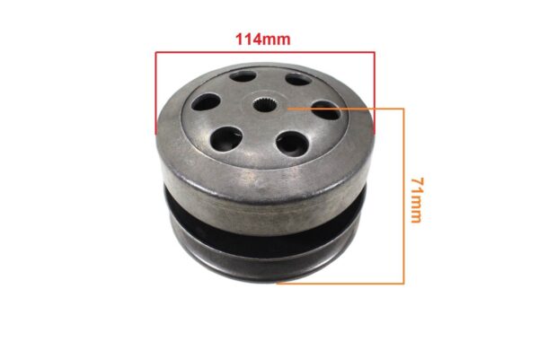 Sprzęgło gy6-50 4t baotian kymco romet router zipp - obrazek 3