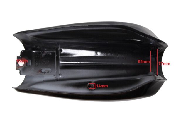 Zbiornik paliwa benzer router ws50 street czarny - obrazek 5