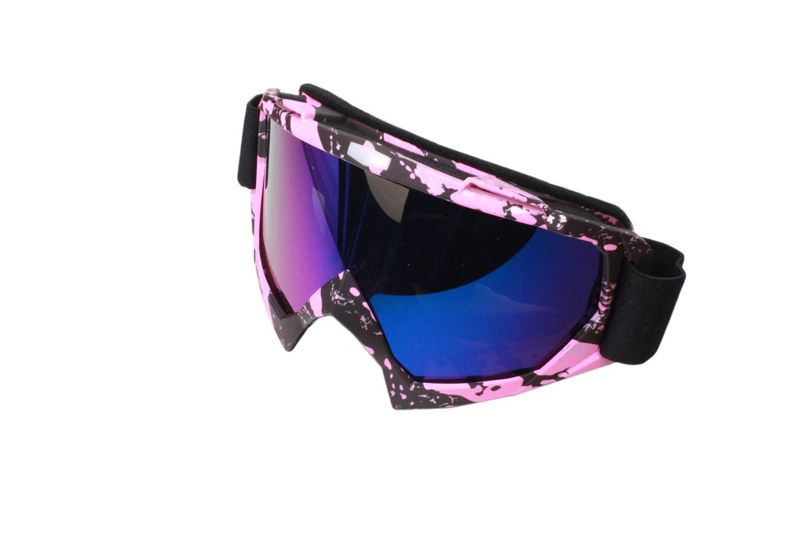 Gogle ochronne różne kolory szyb 9-39 motyw różowy