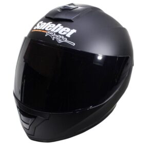 Kask safebet hf-126s flat black xxl ciemna szyba