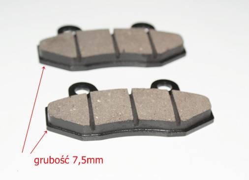 Klocki Hamulcowe Przód Żbik Triad Koyot Motogeneric Klocki Hamulcowe Przód Żbik Triad Koyot Motogeneric - obrazek 2