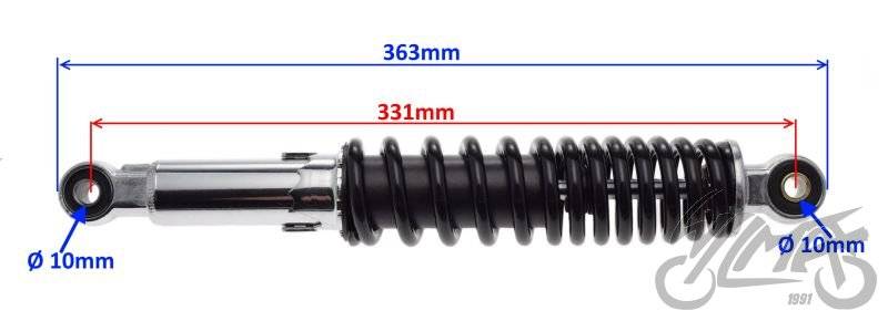 Amortyzator tył longjia lj125t-8m Amortyzator tył longjia lj125t-8m - obrazek 2