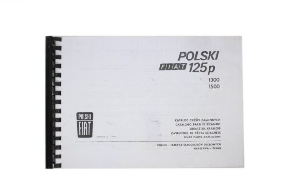 Katalog części zamiennych polski fiat 125p