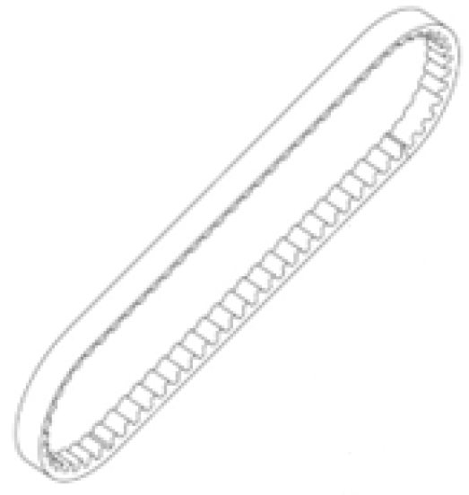 Pasek Napędowy 788x17x28 Mm Keeway 229011160020