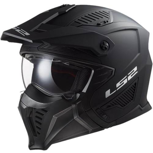 Kask ls2 of606 drifter solid matt black-06 s