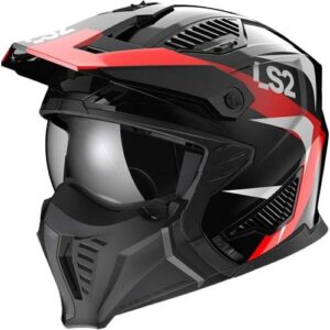 Kask ls2 of606 drifter triality red-06 xxl