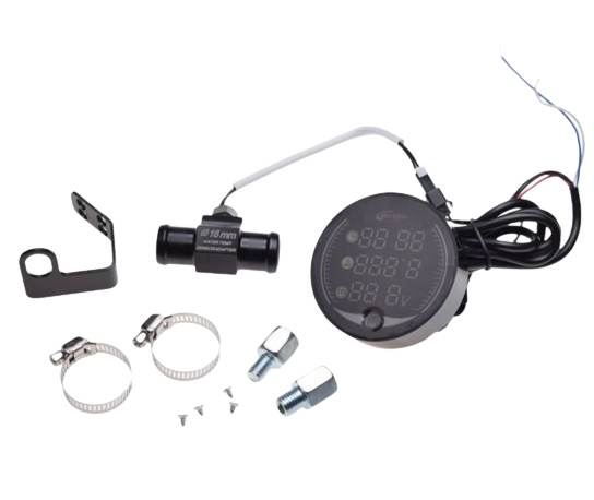 Elektroniczny wskaźnik temperatury płynu napięcia