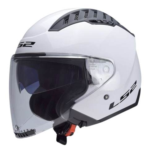 Kask ls2 of600 copter ii gloss white-06 m