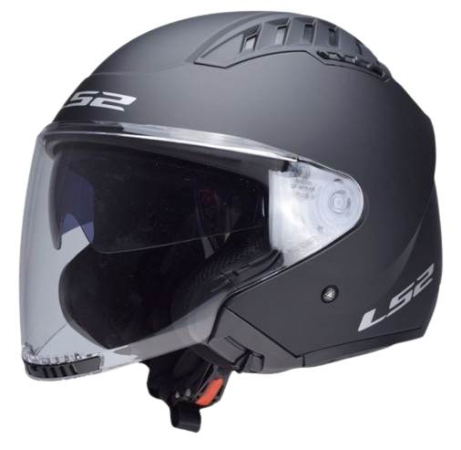 Kask ls2 of600 copter ii matt black-06 m